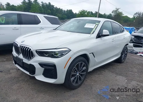 2022 BMW X6 xDrive40I from USA, damaged, VIN 5UXCY6C00N9K75129
